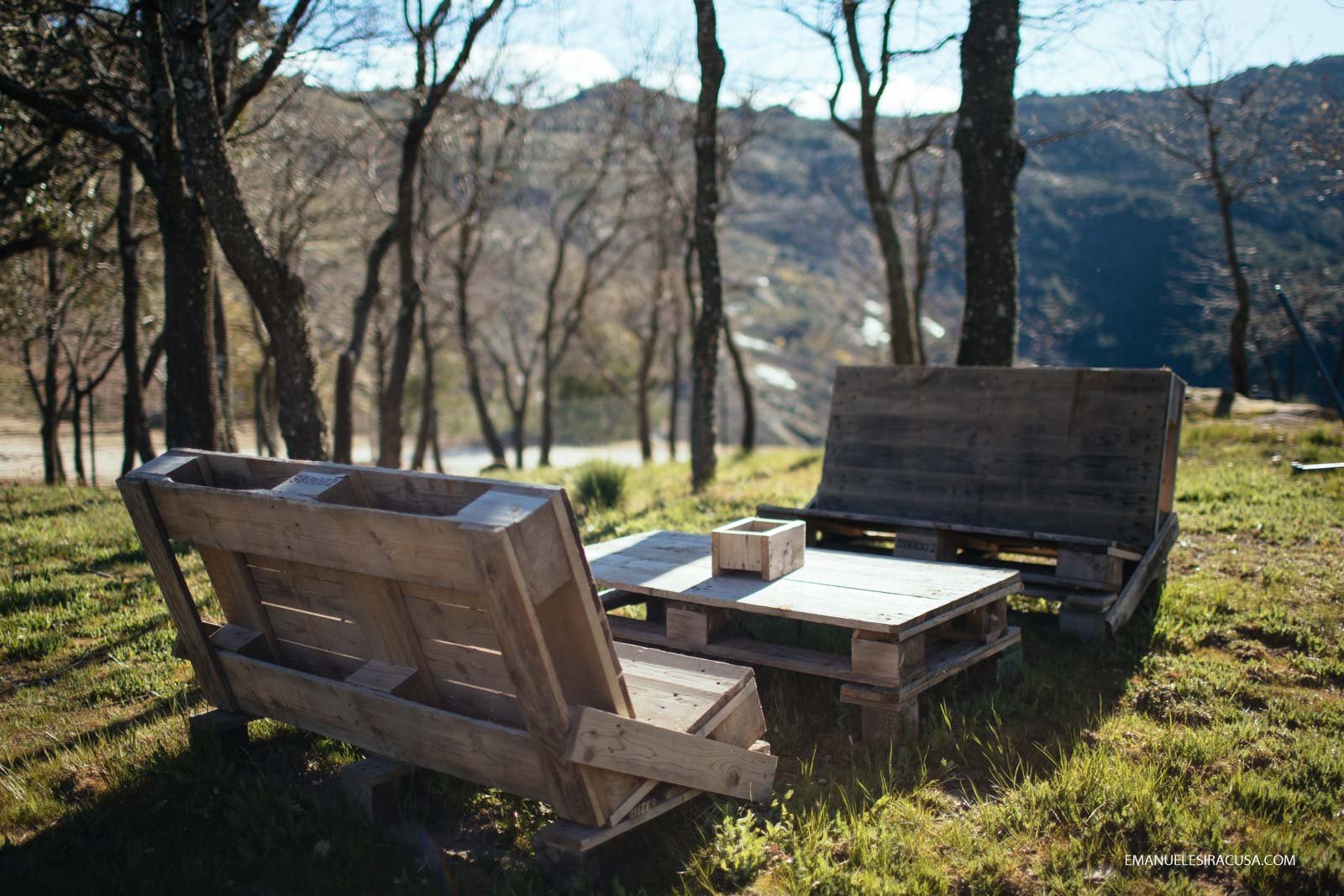 Natura Glamping, a high end camping site in the hearth of the Gardunha Mountain, with geodesic domes overlooking the Serra da Estrela, Alcongosta, Fundao, 2016