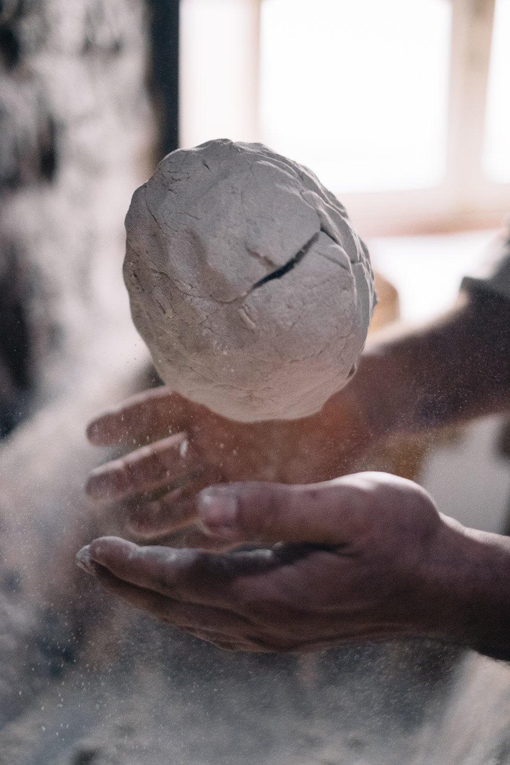 Serra da Estrela - Manteigas - Making Bread in a stone oven